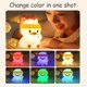 thumbnail image 3 of Luz de noche de silicona YONGSHENG pato amarillo recargable por USB Con función de temporizador, 3 of 4