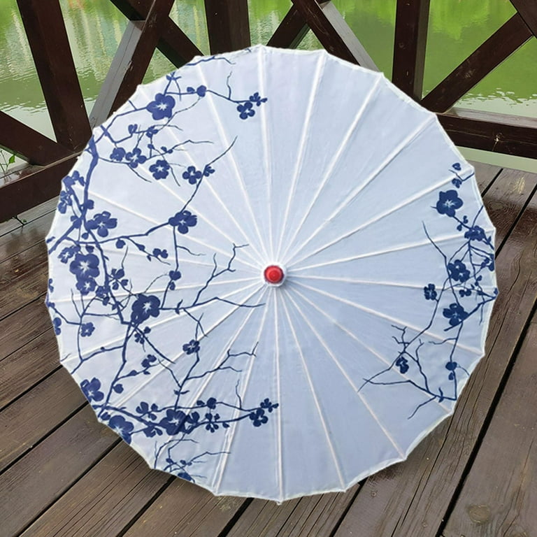 Classical Dance Paper Parasol Rainproof Handmade Chinese Paper Umbrella Oiled Paper Umbrella Parasol for Wedding, Bridesmaids, Party Favors Style A Classical Dance Paper Parasol Rainproof Handmade Chinese Paper Umbrella Oiled Paper Umbrella Parasol for Wedding, Bridesmaids, Party Favors Style A