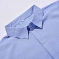 thumbnail image 7 of Men's Linen Short Sleeved T Shirt Loose Undershirt Solid Color Short Sleeved Cotton Linen Shirt For Men Beach Plus Size Men Short Sleeved Shirt, 7 of 7