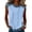 BBD53-Sky Blue, variant on Lumtrix Sleeveless Tops For Women Dressy Summer Print Faux Denim Patchwork Tank Top Crewneck Loose Fit Tunics Blouses Vacation ShirtsKhaki 3XL