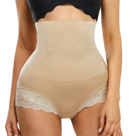 

Eleady Hi-Waist Tummy Control Butt Lifter Thigh Slimmer Shapewear(Beige X-Large-XX-Large)