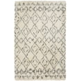 thumbnail image 2 of Hauteloom Cotgrave Wool Living Room, Bedroom Area Rug - Bohemian/Global - Plush Pile - Cream, Teal - 2' x 3', 2 of 8