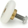 thumbnail image 2 of Ruedas para mamparas de ducha, rodillos de nailon de rodamiento suave con ejes de latón macizo para duchas y muebles, rodillos de plástico POM multifunción de alta calidad con funcionamiento, 2 of 5