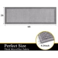 thumbnail image 6 of Findosom 2'x6' Hallway Runner Rug Non Slip Entryway Mat with Rubber Backing Machine Washable Laundry Runner Rug Long Indoor Doormat Entrance Floor Mat Runner for Garage Kitchen Laundry Gray, 6 of 8