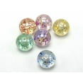thumbnail image 4 of U8MO 30 Mixed Transparent Color Glitter Acrylic Smooth Round Beads 14mm Kids Crafts, 4 of 6