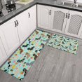 thumbnail image 2 of Dachshund Dog and Pizza Kitchen Rugs Sets Of 2,Anti Fatigue Kitchen Mat Rugs Non Slip Washable,Decorative Kitchen Floor Mats for Kitchen,Sink,Laundry,17"x30"+17"x47", 2 of 7