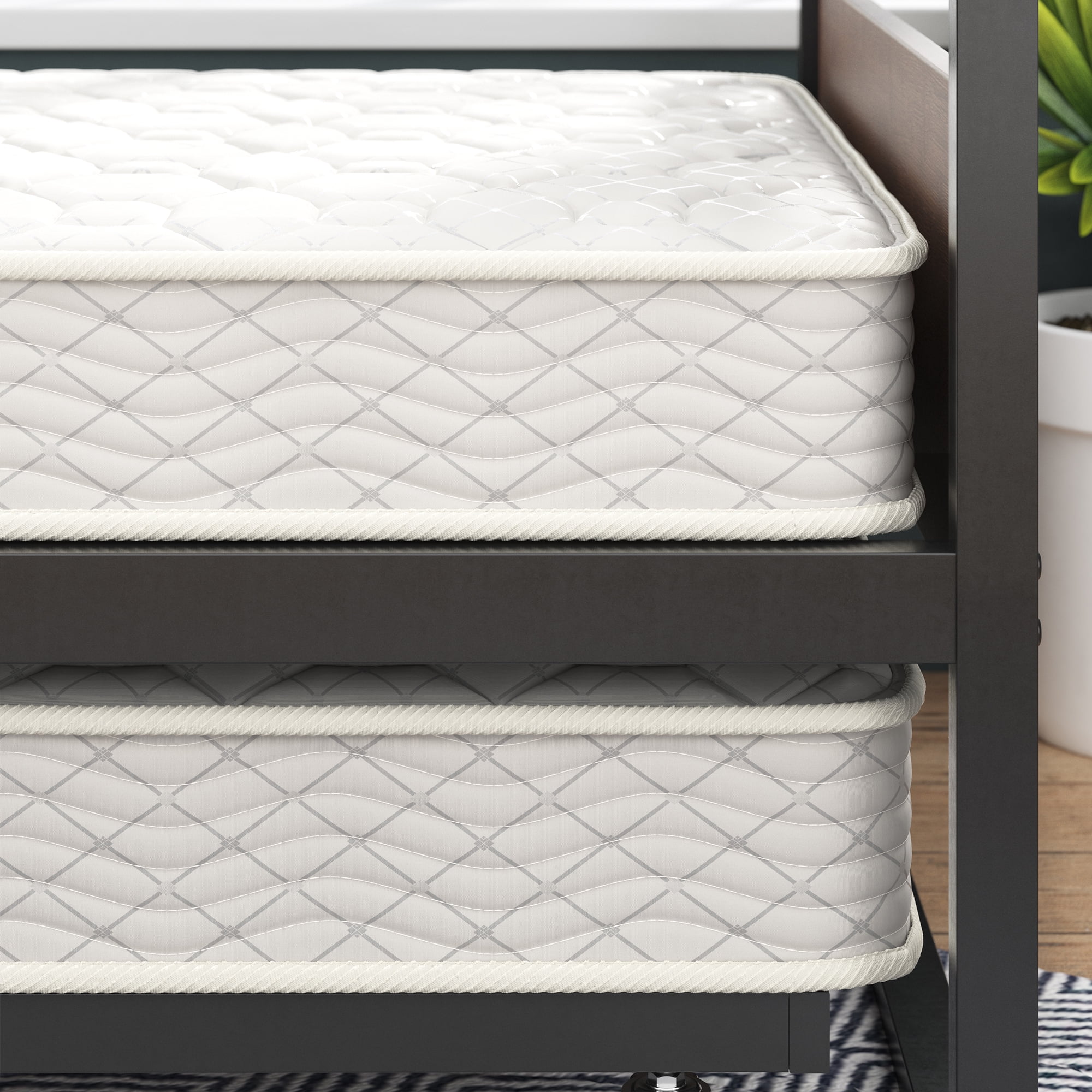 Twin pack bunk bed mattress outlet