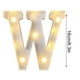thumbnail image 2 of Fiudx Lámpara con Letras Led Decorativas, Luz Nocturna Tipo Marquesina, Decoración Versátil para El Hogar, Celebraciones de Cumpleaños y Bodas, Ambiente Romántico, Fácil de Usar con Pilas., 2 of 6
