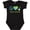 AB-Black, variant on Peace Love Earth Girls Baby Bodysuit