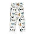 thumbnail image 4 of Xecao Puppy Women's Straight Lounge Pajama Pants: The Epitome of Relaxed Sleepwear, 4 of 9