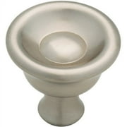 Satin Nickel Bell Knob - 1 1/8"