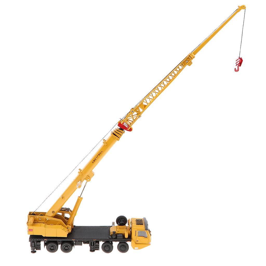Diecast cars : 55 Alloy Sliding Construction Crane Model toys, Children's Educational Toys 19.49 x 4 inch