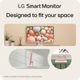 thumbnail image 5 of Monitor LG 27" Monitor Inteligente Full HD IPS MyView con webOS y Altavoces Integrados, Rosa, 27SR50F-P, 5 of 5