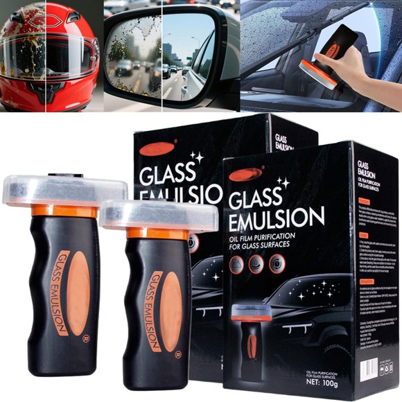 Kit limpiador de vidrio XFYVIKR 2 x 100 ml en roll-on con cepillo