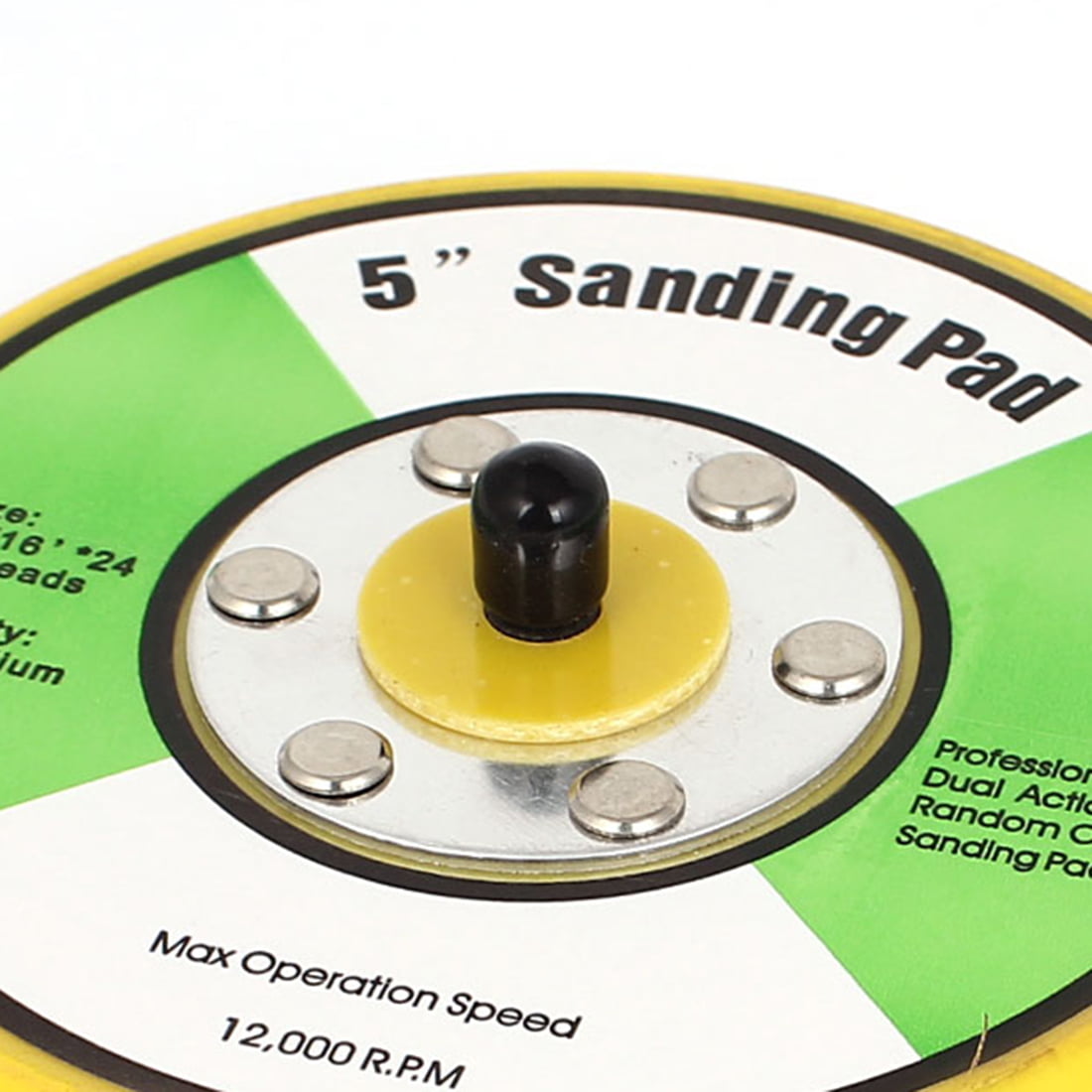 5" SANDING PAD HOOK & LOOP FACE FOR DA SANDER PALM  D/A SANDER SANDING DISC 