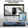 thumbnail image 4 of Keychron V6 Max Wireless Custom Mechanical Keyboard, 2.4 GHz Bluetooth QMK Full Size RGB with Hot-Swappable Gateron Banana Switch for Mac Windows Linux, 4 of 9