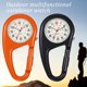 thumbnail image 4 of Reloj de bolsillo luminoso Precisa resistencia a los golpes Mochila Clip de cinturón Reloj de bolsillo para exteriores Negro, 4 of 5