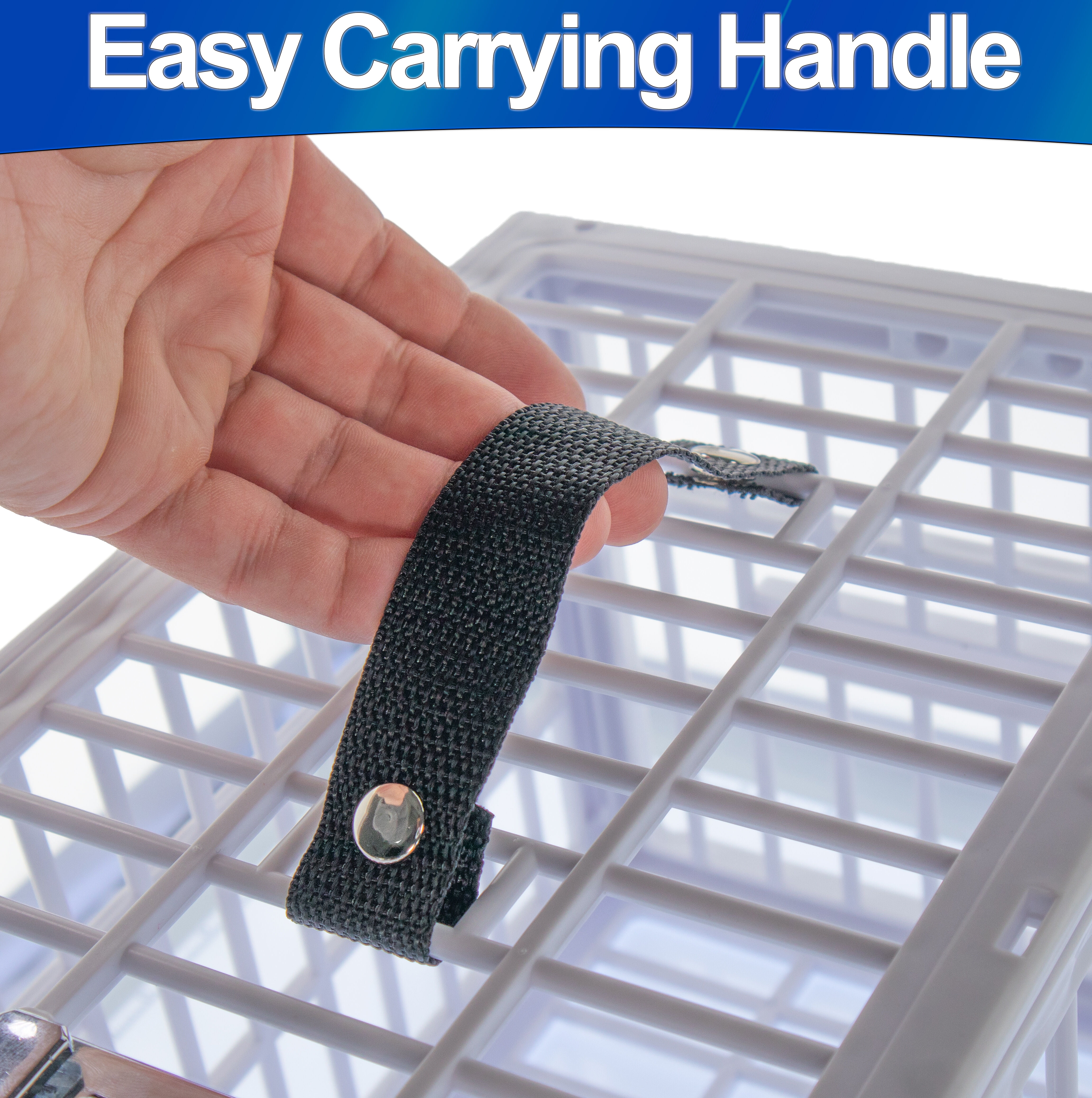 Fridge Locker Box - Secure Lockable Storage for Snacks & Medicine, Portable Design