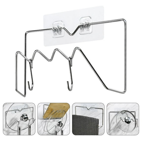 GOOHOCHY  Hanging Cutting Board Rack Chopping Holder Kitchen Storage