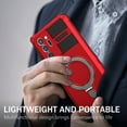 thumbnail image 6 of for Samsung Galaxy Note 20 Ultra Case [Compatible with MagSafe] [Military-Grade Protection], Shockproof Protective Slim Invisible Kickstand Car Mount Magnetic Armor Cover, Red, 6 of 10