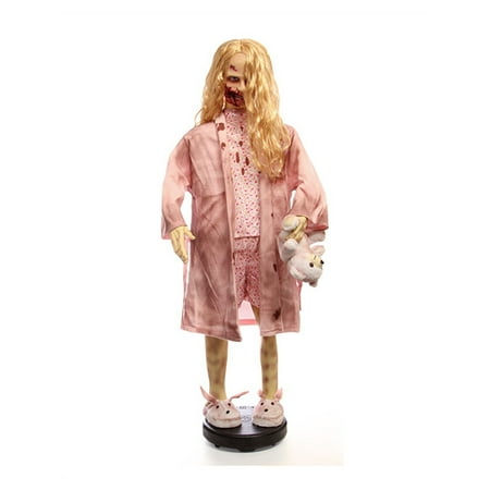 Deluxe 55" Life Size The Walking Dead Teddy Bear Girl Zombie Statue