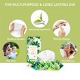 Body Prescriptions Makeup Remover Wipes Bulk Pack of 4, 200 Facial