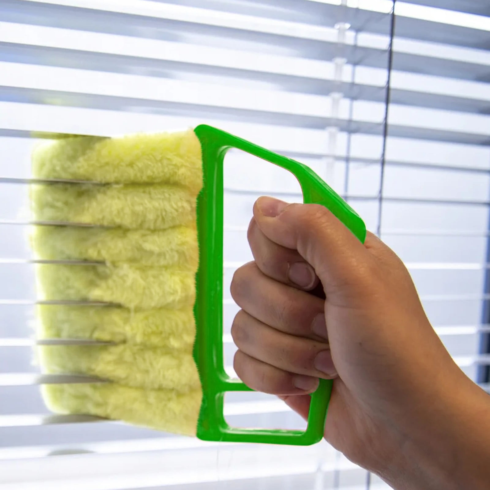 Yeetfub Silicone Toilet Wand Blinds Cleaning Brush Detachable Cleaning Brush Blinds Brush Cleaning Vents Sweeping Brush