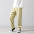 thumbnail image 4 of Shachafan Boys Casual Jogger Pants With Side And Pleats Comfortable Loose Fit Straight Leg Athletic Trousers For Summer Season Youth Wear Baby Winter Clothes Boy, 4 of 8