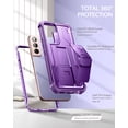 thumbnail image 6 of Dexnor for Samsung Galaxy S22 Plus Case, [Built in Screen Protector and Kickstand] Heavy Duty Military Grade Protection Shockproof Protective Cover for Samsung Galaxy S22 Plus 5G,Purple, 6 of 7