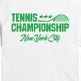 thumbnail image 3 of Instant Message - Tennis Championship NYC Cropped Graphic T-Shirt, 3 of 6