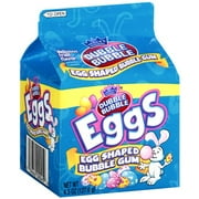 Concord: Egg Shaped Bubble Gum Assorted Fruit Dubble Bubble, 4.50 oz