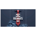 thumbnail image 2 of Decorative Design Happy Father's Day Tie Banner Celebration Decoration Gift for Family Event, 2 of 7