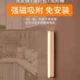 thumbnail image 5 of Rechargeable, voice-controlled, intelligent motion-sensor light for hallways, dormitories, and other use; no wiring required; 20cm sensor model with constant-on switch; [Warm light], 5 of 5