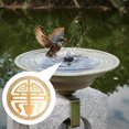 thumbnail image 5 of Copper Bird Bath Purification Disk - Natural Water Cleaner for Bird Baths | Chemical-Free Algae Prevention | 1mm Thick Copper Sheet, Weather-Resistant/Easy to Clean & Maintain, 5 of 7