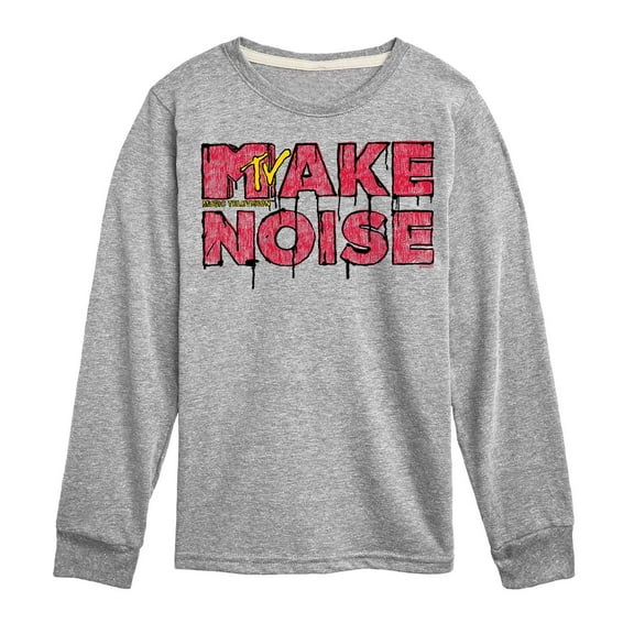MTV Logo - Make Noise - Toddler And Youth Long Sleeve Graphic T-Shirt