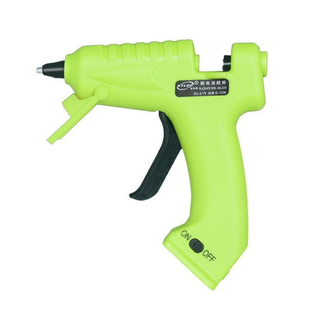 Pistola De Silicona Caliente Con Recarga Usb, Uso De Batería Inalámbrica, Barras De Pegamento Caliente De 7Mm, Herramientas Hechas A Mano Con Pico Fino seitruly TO003451-00