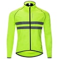 thumbnail image 1 of Chaqueta reflectante de manga larga para bicicleta, resistente al agua, resistente al viento, para d Wosawe Chaqueta de ciclismo, 1 of 7
