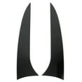 thumbnail image 1 of Trunk Window Spoiler Side Trim, Rear Window Side Spoiler Antiscratch Glossy Black Decorative  For Car, 1 of 8