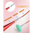thumbnail image 2 of Juego de agujas de tejer intercambiables Aeelike con cable circular, 2 of 9