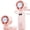 Pink, variant on Portable Turbo Fan with Ice Cooler, Speed (1-199) Rechargeable Personal Fan[20000 RPM] Small Pocket Fans for Travel/Outdoor/Home/Office, Purple