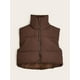 thumbnail image 5 of Lightweight Zip Up Vest Coat, Solid Sleeveless Thermal Vest Coat For Fall & Winter, Women's Clothing, 5 of 5