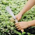 thumbnail image 4 of Troglfold mini shovels Stainless Steel Garden Spade with Wood Handle for Transplanting and Cultivating,12.2"X2.13"X0.98", 4 of 11