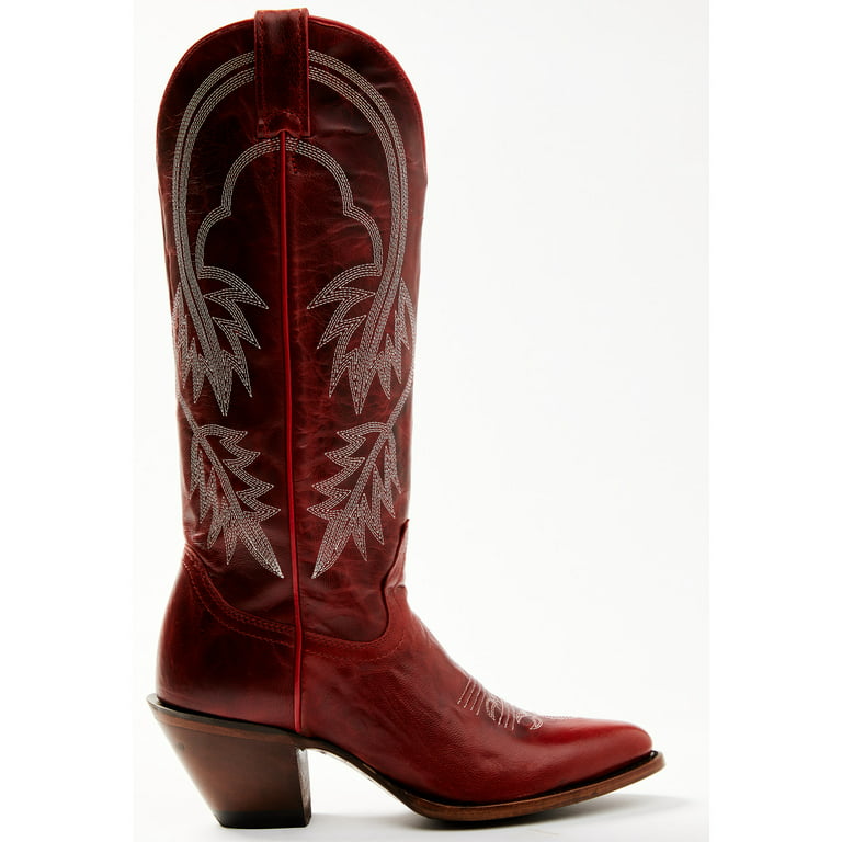 Idyllwind Women's Icon Embroidered Western Tall Boot Medium Toe Red -  Fueled by Miranda Lambert 