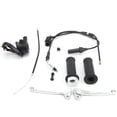 thumbnail image 4 of Throttle Cable Throttle Handlebar Throttle Grip Cable Brake Lever Ignition Switch Kit Fit For  YZinger 50/PeeWee PW50, 4 of 8