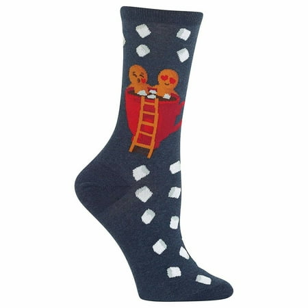 Gingerbread Couple Crew Socks