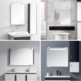 thumbnail image 3 of 8 Pcs Mirror Clip Set Mirror Holder Clips Alloy Mirror Holders For Walls Fixed Fitting For 3-5mm Th, 3 of 5