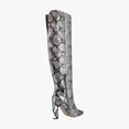 thumbnail image 5 of Jessica Simpson Mistia Women's Boots Chrome Snake Size 7.5 M, 5 of 8