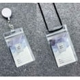 thumbnail image 5 of Vertical ID Badge Holders Sealable Waterproof Clear Plastic Holder, Fits RFID/Proximity/Badge Swipe Cards or Credit Card-150, 5 of 7