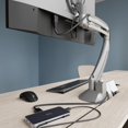 thumbnail image 5 of Wiremold Desktop Power Center Series Power Center Slim - 6ft Cord - White - Power strip - input: Type B - output connectors: 3 (3 x Type B, 24 pin USB-C, USB) - 6 ft cord - gloss white, gray, 5 of 9