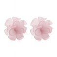 thumbnail image 1 of Pendientes de flores de primavera y verano con aguja de plata 925, superventas en Internet, pendientes transparentes esmerilados de hadas, 1 of 5